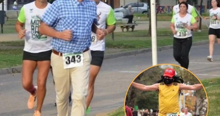 Forrest Gump corrió en Venado Tuerto