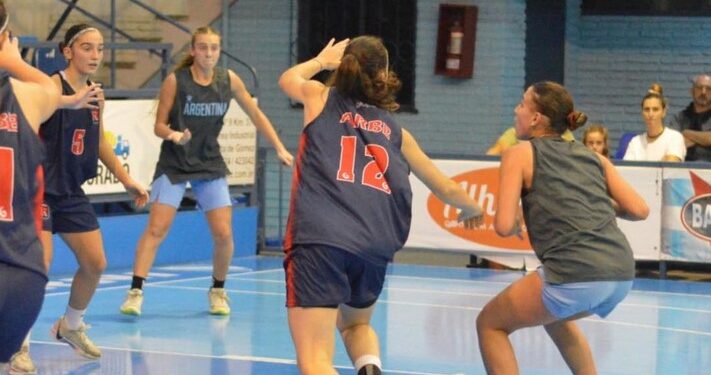 SE JUGÓ EL PRIMER AMISTOSO DE LA SUB 16 FEMENINA DE LA CAB EN CAÑADA DE GOMEZ