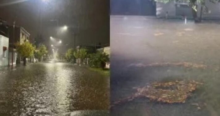 Fuerte temporal en Santa Fe: cayeron más de 90 milímetros de lluvia en menos de dos horas