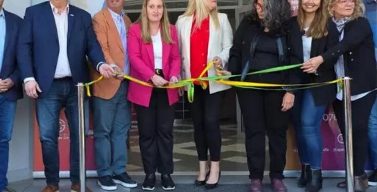 Michlig y Tejeda inauguraron en Ceres el primer dispositivo residencial de abordaje integral de adicciones