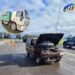 San Genaro: Nuevo accidente en el cruce de las rutas 34 y 65 entre un auto y un camión. Una mujer con lesiones leves