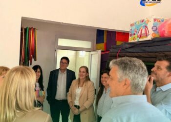 San Genaro: Inauguraron los nuevos baños en el SUM del Jardín Trigales