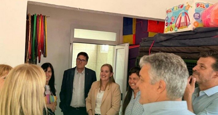 San Genaro: Inauguraron los nuevos baños en el SUM del Jardín Trigales