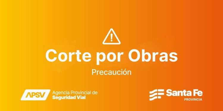 Atención: JUEVES CON CORTE DE TRÁNSITO EN CRUCE DE RUTAS 11 Y 91, EN VILLA LA RIBERA