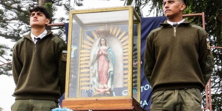 126° de la Peregrinación a la Virgen de Guadalupe en Santa Fe