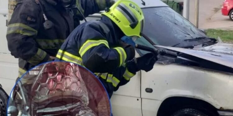 PREOCUPACIÓN POR EL INCENDIO DE AUTOS EN RICARDONE
