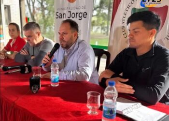 San Jorge: Esta mañana en la ciudad se presentó la Escuela de Atletismo en CASJ