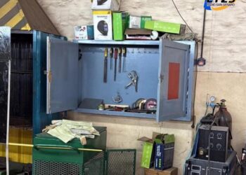 ROBO DE HERRAMIENTAS EN ESCUELA TÉCNICA DE LAS ROSAS