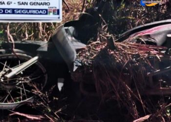 San Genaro: HALLARON UNA MOTOCICLETA ROBADA EL JUEVES