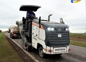 VIALIDAD NACIONAL TRABAJA SOBRE RN 178 EN VILLA ELOÍSA
