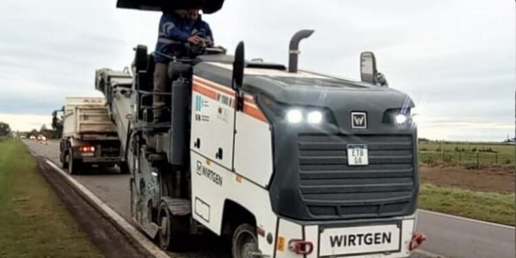 VIALIDAD NACIONAL TRABAJA SOBRE RN 178 EN VILLA ELOÍSA