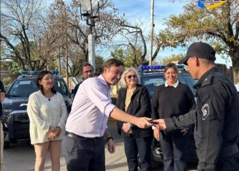 MAS SEGURIDAD PARA EL DEPARTAMENTO SAN MARTÍN: Con gestión de Esteban Motta llegan camionetas equipadas y nuevas herramientas para combatir el delito