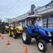 Las Rosas: En el día de hoy, se presentaron frente al edificio municipal las nuevas maquinarias adquiridas por el municipio