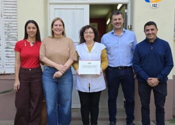 Galvez: Gisela Scaglia y Leo Diana entregaron más de $18 millones a escuelas para obras urgentes de infraestructura