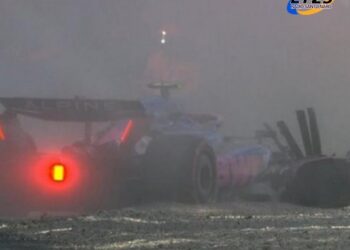 COLAPINTO SE ACCIDENTÓ EN LA Q3 DEL GP DE ÍMOLA