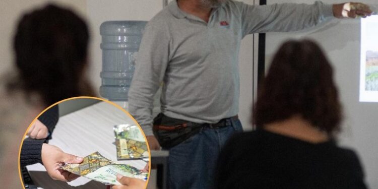 TIMBÚES JUNTO AL INTA: CHARLA Y ENTREGA DE SEMILLAS