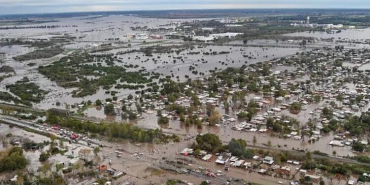 Zárate fue declarada zona de catástrofe tras el terrible temporal