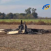 Otro misterio en el aire: hallan una avioneta incendiada en un campo cercano a Pergamino