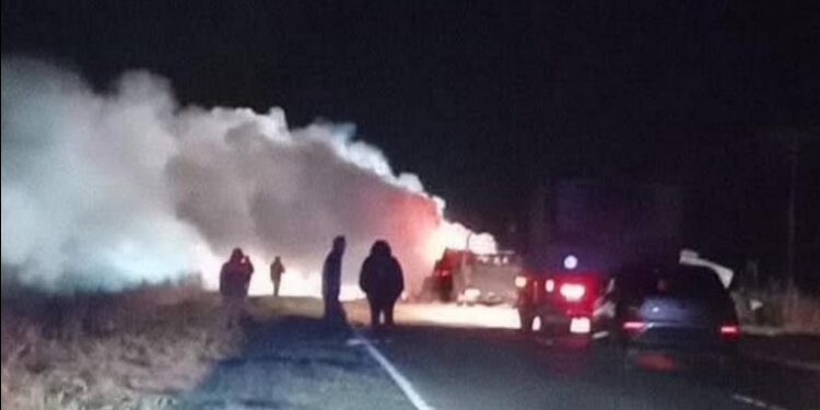 FALLECIÓ UN CAMIONERO LUEGO DE UN ACCIDENTE EN LA RUTA NACIONAL 33