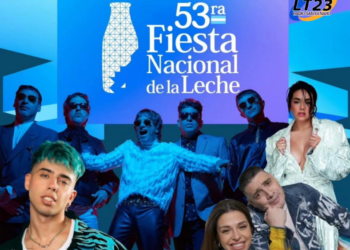 ANUNCIARON LA ESPECTACULAR 53º EDICIÓN DE LA FIESTA NACIONAL DE LA LECHE EN TOTORAS CON LUCK RA, EUGE QUEVEDO Y LBC, ANGELA LEIVA Y TURF.