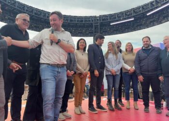 Con la presencia del Gobernador Pullaro, Esteban Motta presentó el potencial turístico del Departamento San Martín en AgroActiva 2025