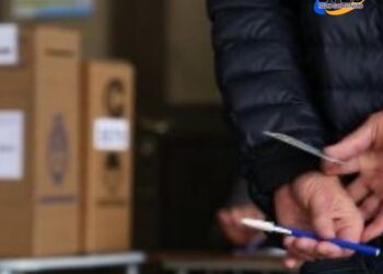 Porcentajes de sufragios del padrón electoral registrado hasta las 17 hs