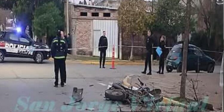 FATAL ACCIDENTE EN SAN JORGE. FALLECIÓ UN JOVEN DE CRISPI