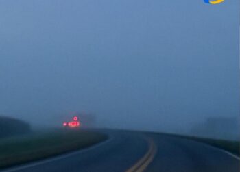 ATENCIÓN: Visibilidad muy reducida por presencia de bancos de niebla y neblina en todo el territorio Provincial.