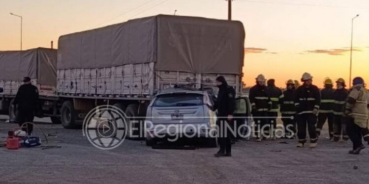 ACCIDENTE FATAL EN EL CRUCE DE AUTOVÍA 19 Y RUTA 10