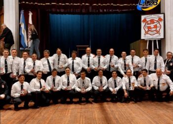 Anoche Bomberos Voluntarios de Salto Grande celebraron su día
