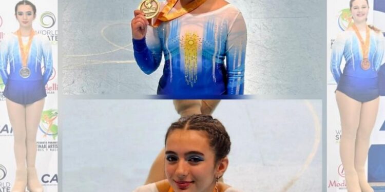 Dos jóvenes totorenses brillaron en el Panamericano de patín en Buenos Aires