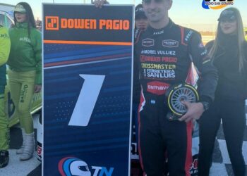 Facu “Metralleta” Chapur logró la Pole en Clase 3 del TN APAT en Viedma, Río Negro