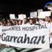 Trabajadores del Garrahan protestaron frente al Ministerio de Salud