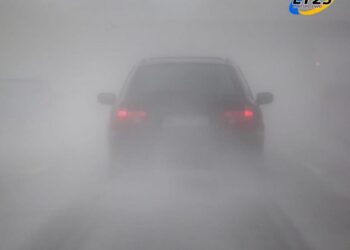 Aviso meteorológico especial. SUR de Santa Fe y aledaños. Reducción de visibilidad. Escarcha (hielo) sobre calzada.