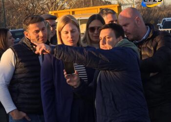 Scaglia recorrió General López con respaldo a los candidatos locales y obras concretas de gestión