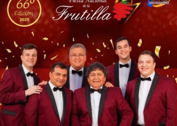 Con Los Palmeras como show acto central, Coronda Presento la 66° Fiesta Nacional de la Frutilla