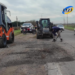 VIALIDAD NACIONAL TRABAJA EN LA TRAVESÍA URBANA DE RN 178 EN LAS ROSAS
