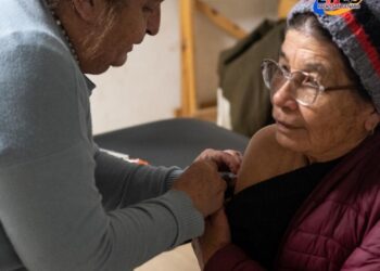 TIMBÚES: AVANZA LA CAMPAÑA DE VACUNACIÓN ANTIGRIPAL PARA ADULTOS MAYORES DE 65 AÑOS