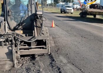 Fresado y repavimentación por tramos en la zona norte de Villa Eloísa