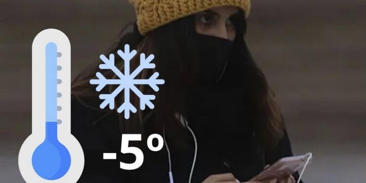 QUE FRÍO!!! -5 GRADOS EN LA REGIÓN