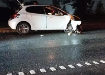 Accidente en autopista Rosario – Santa Fe kilómetro 31 mano a Rosario.