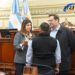 CLARA GARCÍA SUPERVISÓ LAS TAREAS DE ADECUACIÓN REALIZADAS EN LA CÁMARA BAJA PARA ALBERGAR A LA CONVENCIÓN CONSTITUYENTE