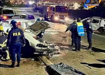 Concordia: un muerto y una bebé en terapia intensiva tras triple choque frontal