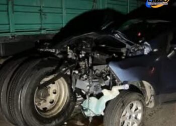 Cañada De Gomez: ACCIDENTE EN AUTOPISTA. NO HUBO HERIDOS