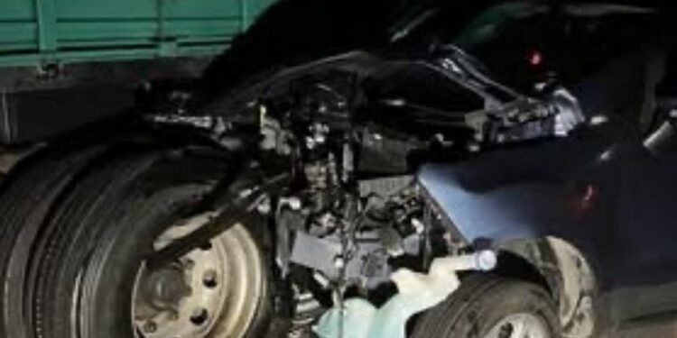 Cañada De Gomez: ACCIDENTE EN AUTOPISTA. NO HUBO HERIDOS