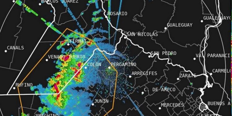 Aviso meteorológico especial – SUR de Santa FE y aledaños.