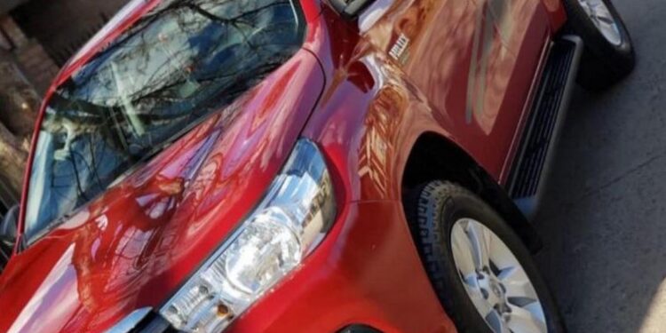 CAMIONETA ROBADA HACE MINUTOS EN #TOTORAS