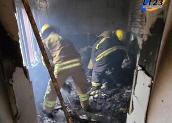 Incendio en San Genaro: pérdidas totales en una vivienda