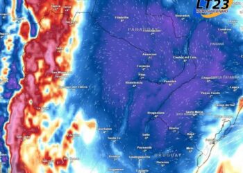 ESTE MARTES UN FRENTE FRÍO AVANZARÁ POR EL CENTRO DE ARGENTINA: HASTA LA TARDE DEL MIÉRCOLES SE PREVÉN TORMENTAS FUERTES