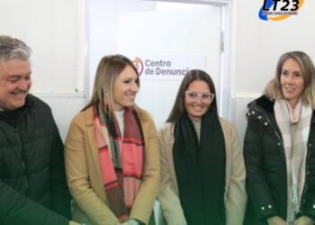 San Genaro: Se inauguró el Centro de Denuncias N.º 64 en la Provincia de Santa Fe. La oficina está ubicada en calle Santa Fe 451.